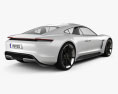 Porsche Mission E 2016 3d model back view