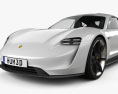 Porsche Mission E 2016 3d model