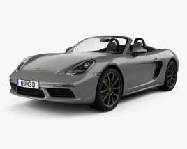 Porsche 718 Boxster 2019 3D model