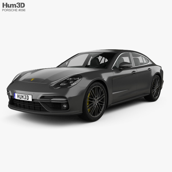 Porsche Panamera Turbo 2020 3D模型