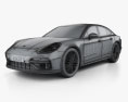 Porsche Panamera Turbo 2020 Modelo 3d wire render