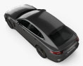 Porsche Panamera Turbo 2020 3Dモデル top view