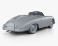 Porsche 356A 1600 Super Speedster 1955 3D модель