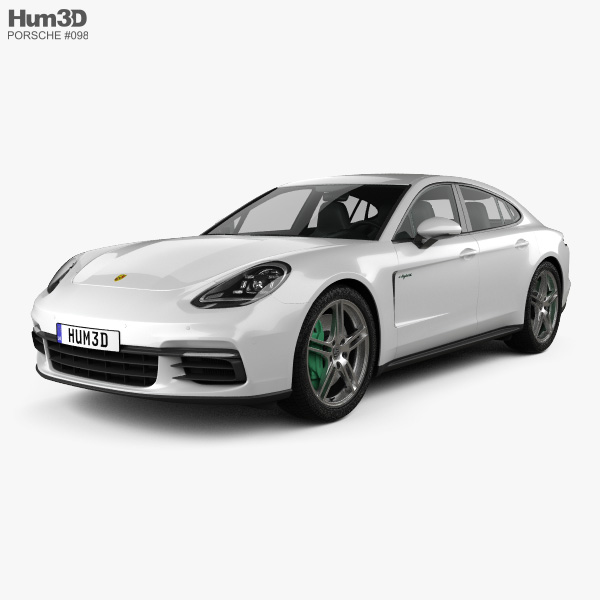 Porsche Panamera 4 E-Hybrid 2020 3D model