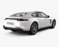 Porsche Panamera 4 E-Hybrid 2020 3d model back view