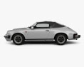 Porsche 911 Speedster (911) 1992 3D модель side view