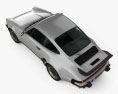 Porsche 911 Turbo (930) 1974 3d model top view