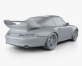 Porsche 911 Carrera GT2 coupe (993) 1998 3D模型