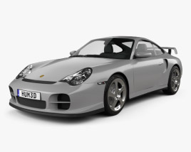 Porsche 911 GT2 coupe (996) 2004 3D model