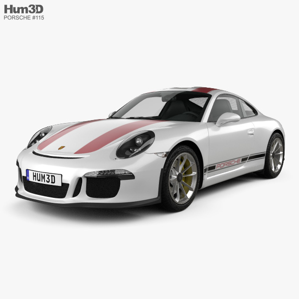 Porsche 911 R (991) 2020 Modèle 3D