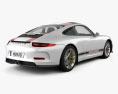 Porsche 911 R (991) 2020 3d model back view