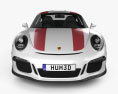 Porsche 911 R (991) 2020 3D模型 正面图