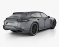 Porsche Panamera Sport Turismo Turbo 2020 3D модель