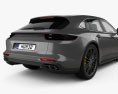Porsche Panamera Sport Turismo Turbo 2020 3d model