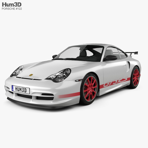 Porsche 911 GT3RS クーペ (996) 2006 3Dモデル