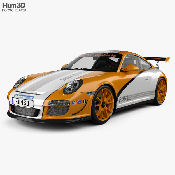 Porsche 911 GT3 RS 2020 3Dモデル