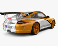 Porsche 911 GT3 RS 2020 3d model back view