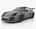 Porsche 911 GT3 RS 2020 3d model wire render