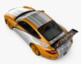 Porsche 911 GT3 RS 2020 3d model top view