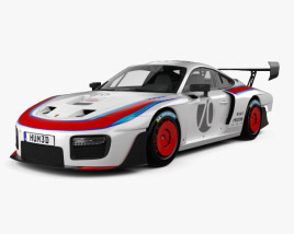 Porsche 935 2021 3D model