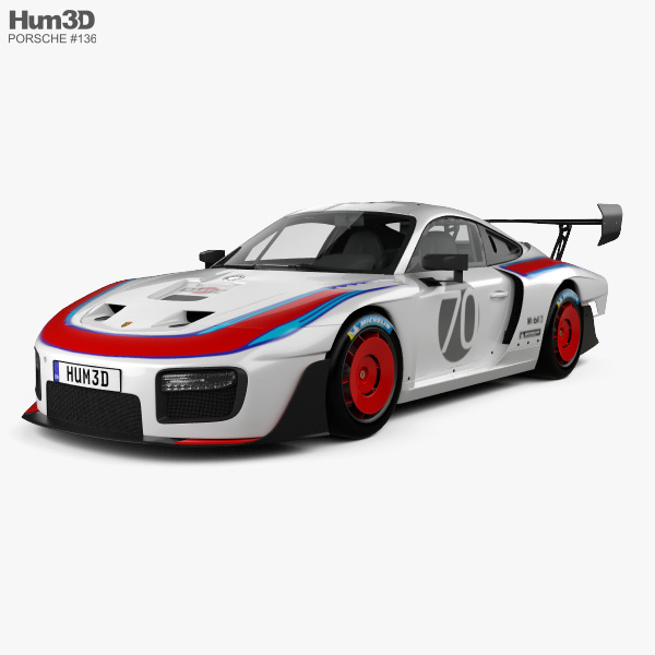 Porsche 935 2021 3D model