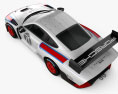 Porsche 935 2021 3d model top view