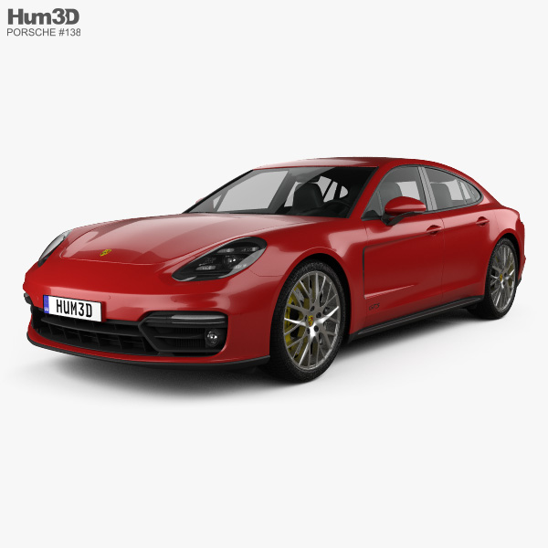 Porsche Panamera GTS 2022 Modelo 3d