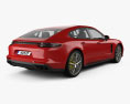 Porsche Panamera GTS 2022 3D модель back view