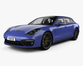 Porsche Panamera GTS Sport Turismo 2022 3D模型
