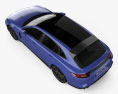 Porsche Panamera GTS Sport Turismo 2022 3d model top view