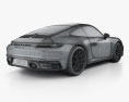 Porsche 911 Carrera 4S coupé 2022 Modello 3D
