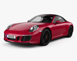 Porsche 911 Carrera GTS 敞篷车 2020 3D模型