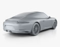 Porsche 911 Carrera GTS coupé 2022 3D-Modell
