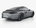 Porsche 911 Carrera 4 敞篷车 2020 3D模型