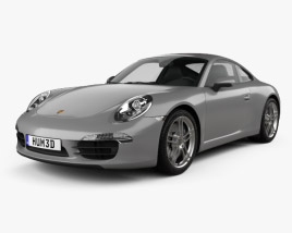 Porsche 911 Carrera 4 クーペ 2020 3Dモデル
