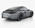 Porsche 911 Carrera 4 coupé 2020 3D-Modell