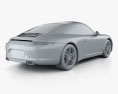 Porsche 911 Carrera 4 クーペ 2020 3Dモデル