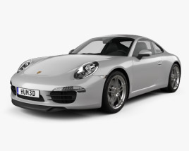 Porsche 911 Carrera 4 S coupe 2020 3D model