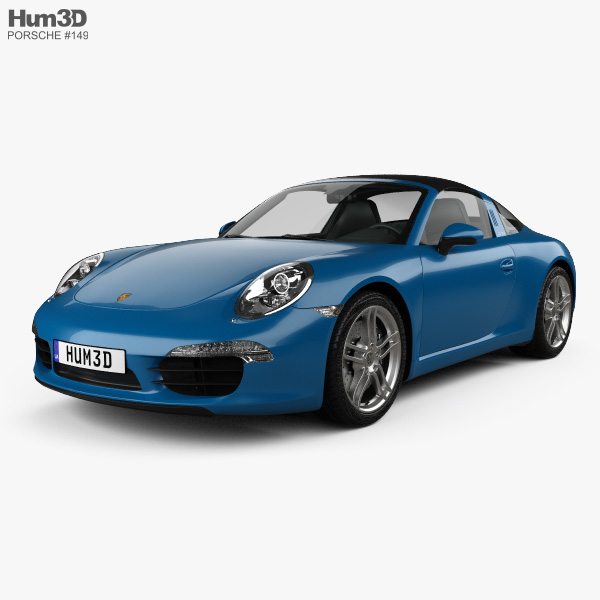 Porsche 911 Targa 4 2020 3D model