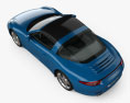 Porsche 911 Targa 4 2020 3Dモデル top view