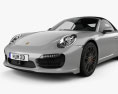 Porsche 911 Turbo cabriolet 2020 3Dモデル