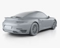 Porsche 911 Turbo cabriolet 2020 3Dモデル