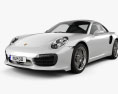 Porsche 911 Turbo S coupé 2020 Modello 3D