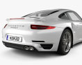 Porsche 911 Turbo S coupe 2020 3D模型