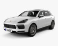 Porsche Cayenne S HQインテリアと 2017 3Dモデル