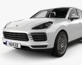 Porsche Cayenne S HQインテリアと 2017 3Dモデル