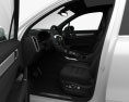 Porsche Cayenne S HQインテリアと 2017 3Dモデル seats