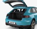 Porsche Macan S 인테리어 가 있는 2020 3D 모델 