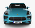 Porsche Macan S with HQ interior 2020 3d model front view