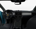 Porsche Macan S with HQ interior 2020 3d model dashboard